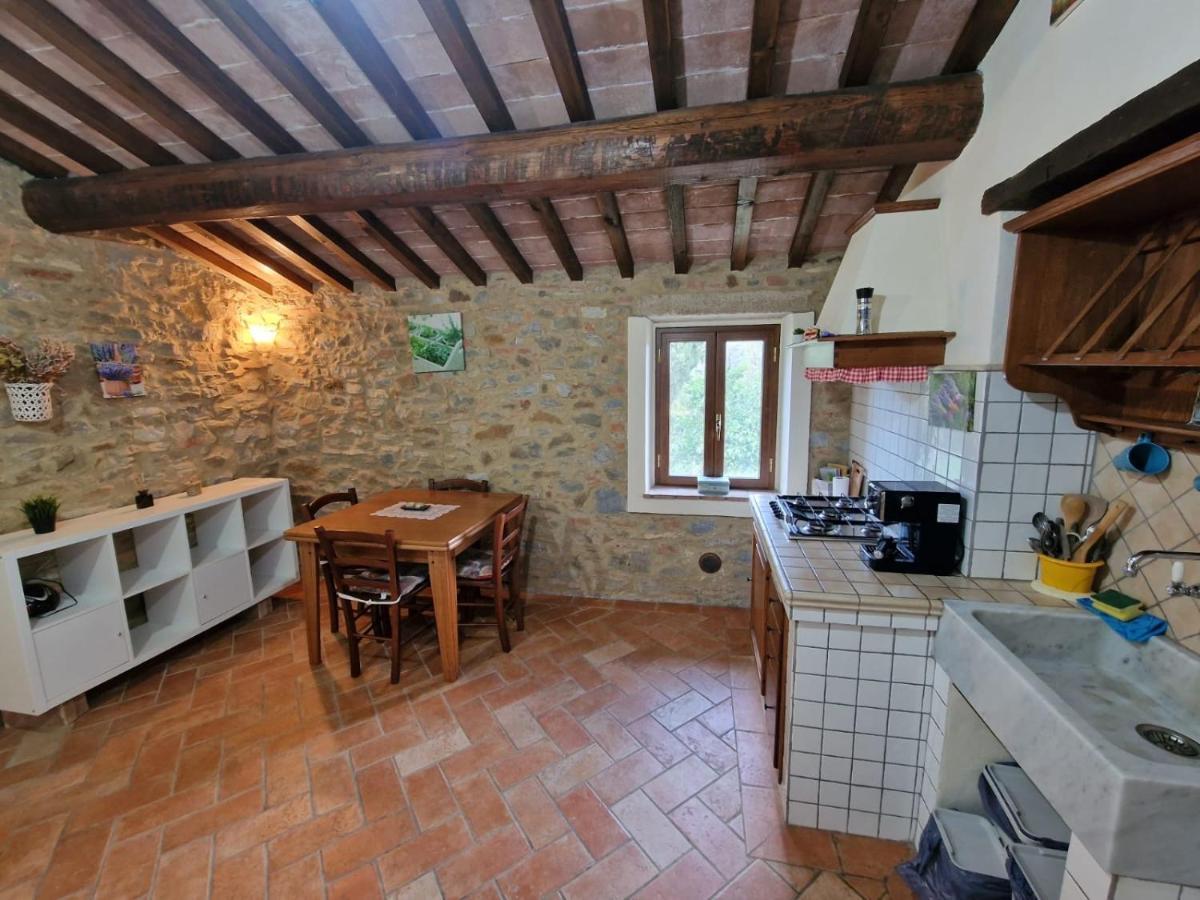 Piccola Casa Toscana Con Giardino Con Vista Mozzafiato Podere Cordicella ภายนอก รูปภาพ